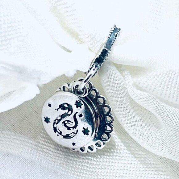 ⚡ Lot of 2 Harry Potter Dangle Charms – Slytherin &  Deathly Hallows✨ - Picture 8 of 13